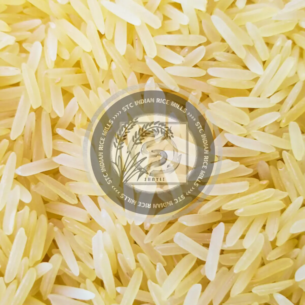 Indian 1718 Pesticides Residue Free Golden Sella  Basmati Rice (AGL 8.35MM)